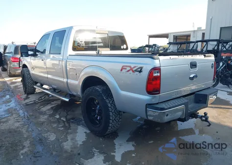 2015 Ford F250 Lariat из США, поврежденный, VIN 1FT7W2BT9FEC51658